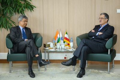 سفیر هند و رئیس اتاق تهران با هم دیدار و گفت‌وگو کردند: شرح مراودات ایران و هند در دوره تحریم